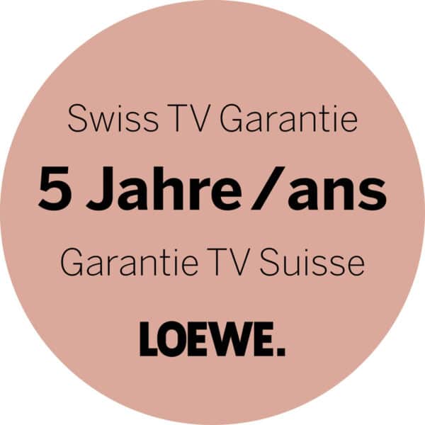 loewe 5 jahre garantie logo
